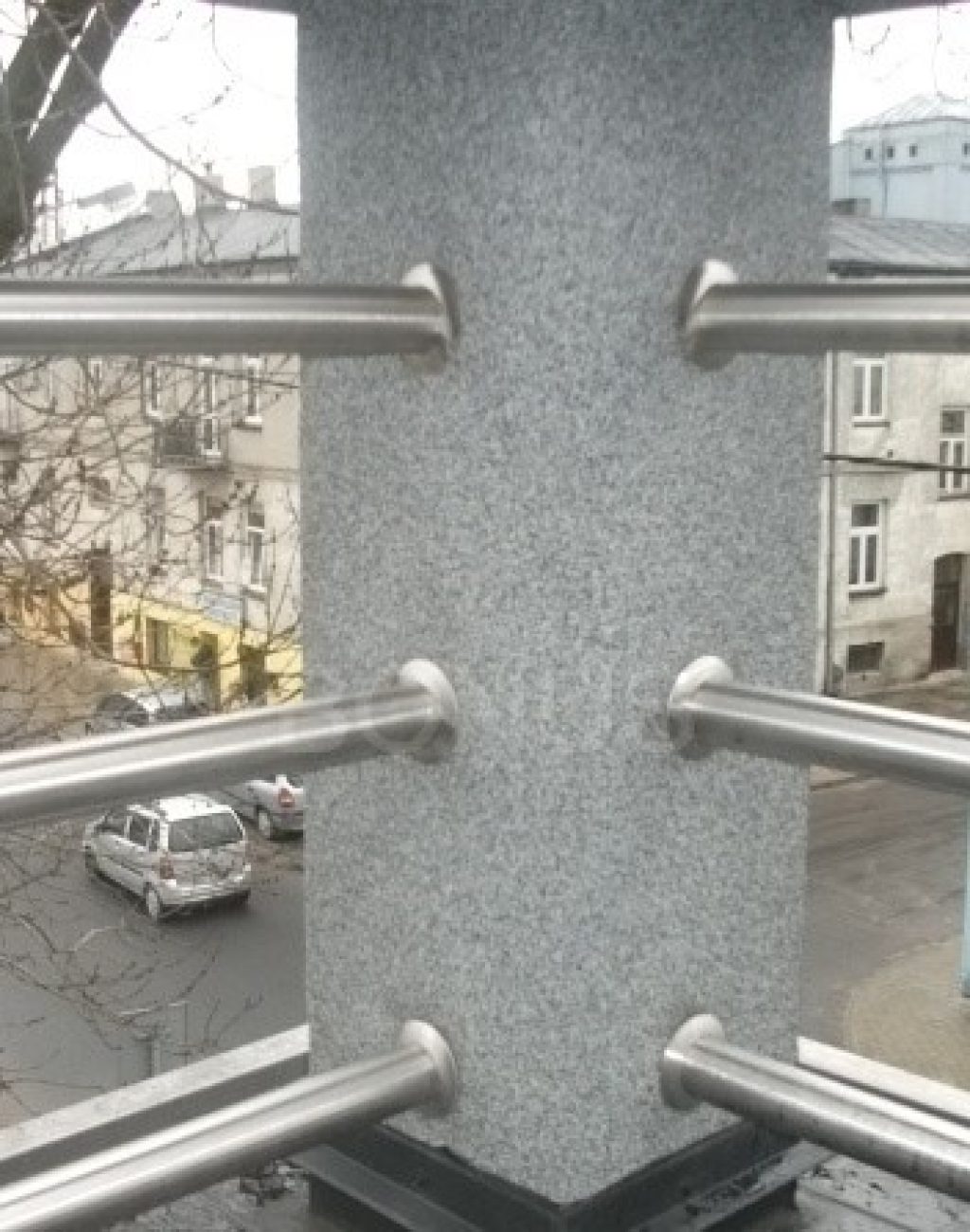 Balustrady inox